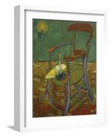 Gauguin's Chair, 1888-Vincent van Gogh-Framed Giclee Print