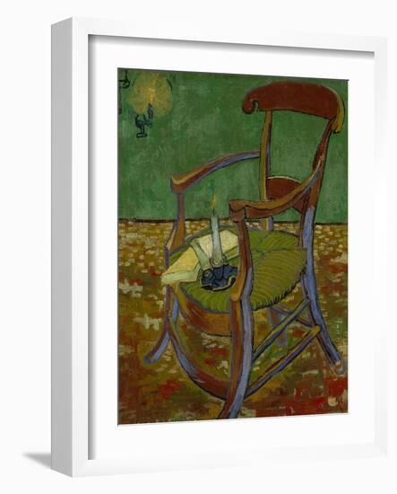 Gauguin's Chair, 1888-Vincent van Gogh-Framed Giclee Print