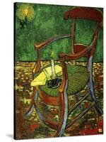 Gauguin's Chair (With Candle), 1888-Vincent van Gogh-Stretched Canvas