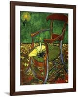 Gauguin's Chair (With Candle), 1888-Vincent van Gogh-Framed Giclee Print