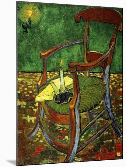 Gauguin's Chair (With Candle), 1888-Vincent van Gogh-Mounted Giclee Print