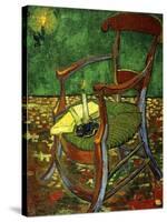 Gauguin's Chair (With Candle), 1888-Vincent van Gogh-Stretched Canvas