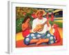 Gauguin's Fantasy Island, 2005-Frances Broomfield-Framed Giclee Print