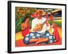 Gauguin's Fantasy Island, 2005-Frances Broomfield-Framed Giclee Print