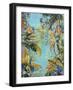 Gauguin's garden, 2020 (oil on panel)-Andrew Hewkin-Framed Giclee Print