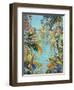 Gauguin's garden, 2020 (oil on panel)-Andrew Hewkin-Framed Giclee Print