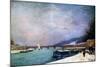 Gauguin: Seine, 1875-Paul Gauguin-Mounted Giclee Print