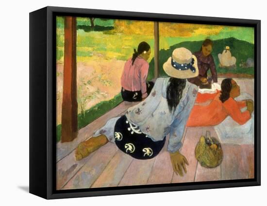 Gauguin: Siesta, 1891-Paul Gauguin-Framed Stretched Canvas