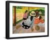 Gauguin: Siesta, 1891-Paul Gauguin-Framed Giclee Print