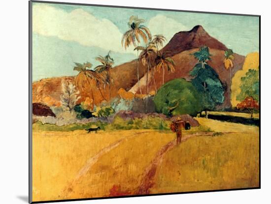 Gauguin: Tahiti, 1891-Paul Gauguin-Mounted Giclee Print