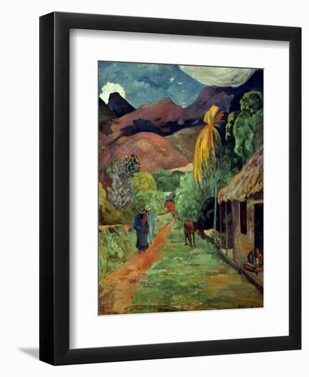 Gauguin: Tahiti, 19Th C-Paul Gauguin-Framed Premium Giclee Print