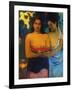 Gauguin: Two Women, 1899-Paul Gauguin-Framed Giclee Print