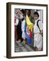 Gaula Boys with Flag, Funchal, Madeira-null-Framed Photographic Print