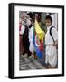 Gaula Boys with Flag, Funchal, Madeira-null-Framed Photographic Print