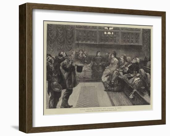 Gauls, Goths, Visigoths, and Vandals in Rome-Edward John Gregory-Framed Giclee Print