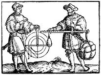 Weighing with a Steelyard, 1547-Gaultherius Rivius-Framed Stretched Canvas