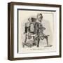 Gaumont Projector Adaptable to Both Still and Moving Pictures-Poyet-Framed Art Print