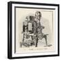 Gaumont Projector Adaptable to Both Still and Moving Pictures-Poyet-Framed Art Print