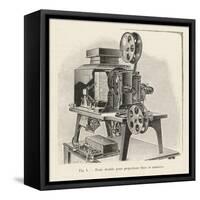 Gaumont Projector Adaptable to Both Still and Moving Pictures-Poyet-Framed Stretched Canvas