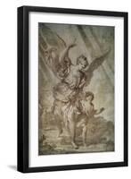 Gaurdian Angel-Domenico Piola I-Framed Art Print