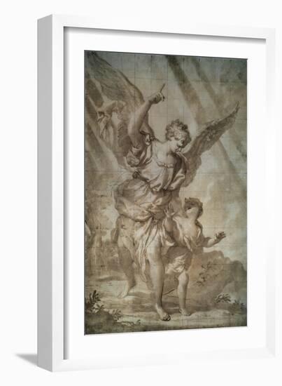 Gaurdian Angel-Domenico Piola I-Framed Art Print