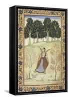 Gauri Ragini, First Wife of Malkos Raga-null-Framed Stretched Canvas