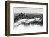 Gauri Shankar (7134m) in the Himalayas above the clouds, Nepal-Keren Su-Framed Photographic Print