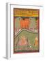 Gaurmalar Ragini of Megh, C.1720-null-Framed Giclee Print