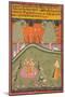 Gaurmalar Ragini of Megh, C.1720-null-Mounted Giclee Print