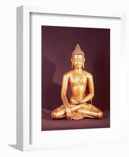 Gautama the Buddha-Nepalese School-Framed Giclee Print