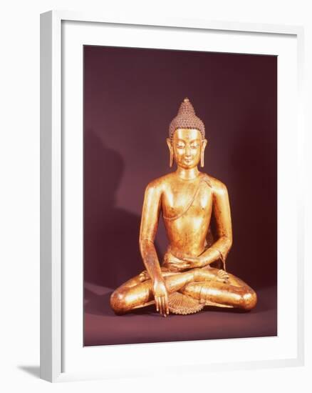 Gautama the Buddha-Nepalese School-Framed Giclee Print