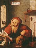 St. Jerome, after a Painting by Quentin Massys or Metsys-Gautard De Pezenas-Giclee Print