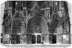 Cathedral of Notre-Dame, Reims, France, 1882-1884-Gautier-Stretched Canvas