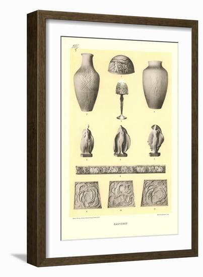 Gauvenet Decor Elements-null-Framed Art Print