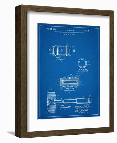 Gavel Patent Office Patent-null-Framed Art Print