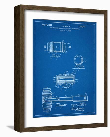 Gavel Patent Office Patent-null-Framed Art Print