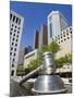 Gavel Sculpture Outside the Ohio Judicial Center, Columbus, Ohio, United States of America, North A-Richard Cummins-Mounted Photographic Print