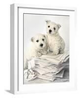 Gavin and Gary-Rachael Hale-Framed Art Print