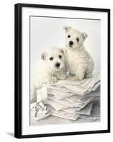 Gavin and Gary-Rachael Hale-Framed Art Print