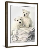 Gavin and Gary-Rachael Hale-Framed Art Print