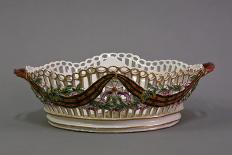 Bread Basket from the Porcelain Dinner Service of the Order of Saint George the Triumphant-Gavriil Ignatievich Kozlov-Stretched Canvas