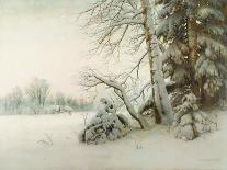 A Winter Morning, 1901-Gavril Pavlovich Kondratenko-Framed Giclee Print