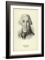 Gavrila Derzhavin, Russian Poet and Statesman-Vladimir Lukich Borovikovsky-Framed Giclee Print