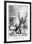 Gavroche Had Fallen Only to Rise Again, Illustration from "Les Miserables" by Victor Hugo (1802-85)-Gustave Brion-Framed Giclee Print