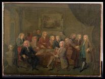 Thomas Walker and Peter Monamy, C.1735-Gawen Hamilton-Framed Giclee Print