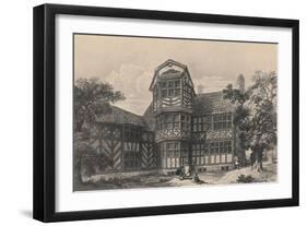 Gawsworth Old Hall, Cheshire, 1915-CJ Richardson-Framed Giclee Print