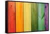 Gay Flag-pyzata-Framed Stretched Canvas