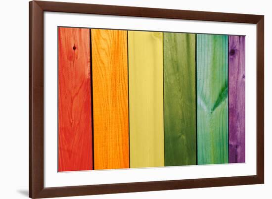 Gay Flag-pyzata-Framed Photographic Print
