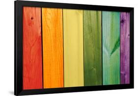 Gay Flag-pyzata-Framed Photographic Print