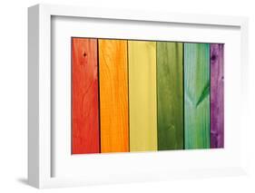 Gay Flag-pyzata-Framed Photographic Print